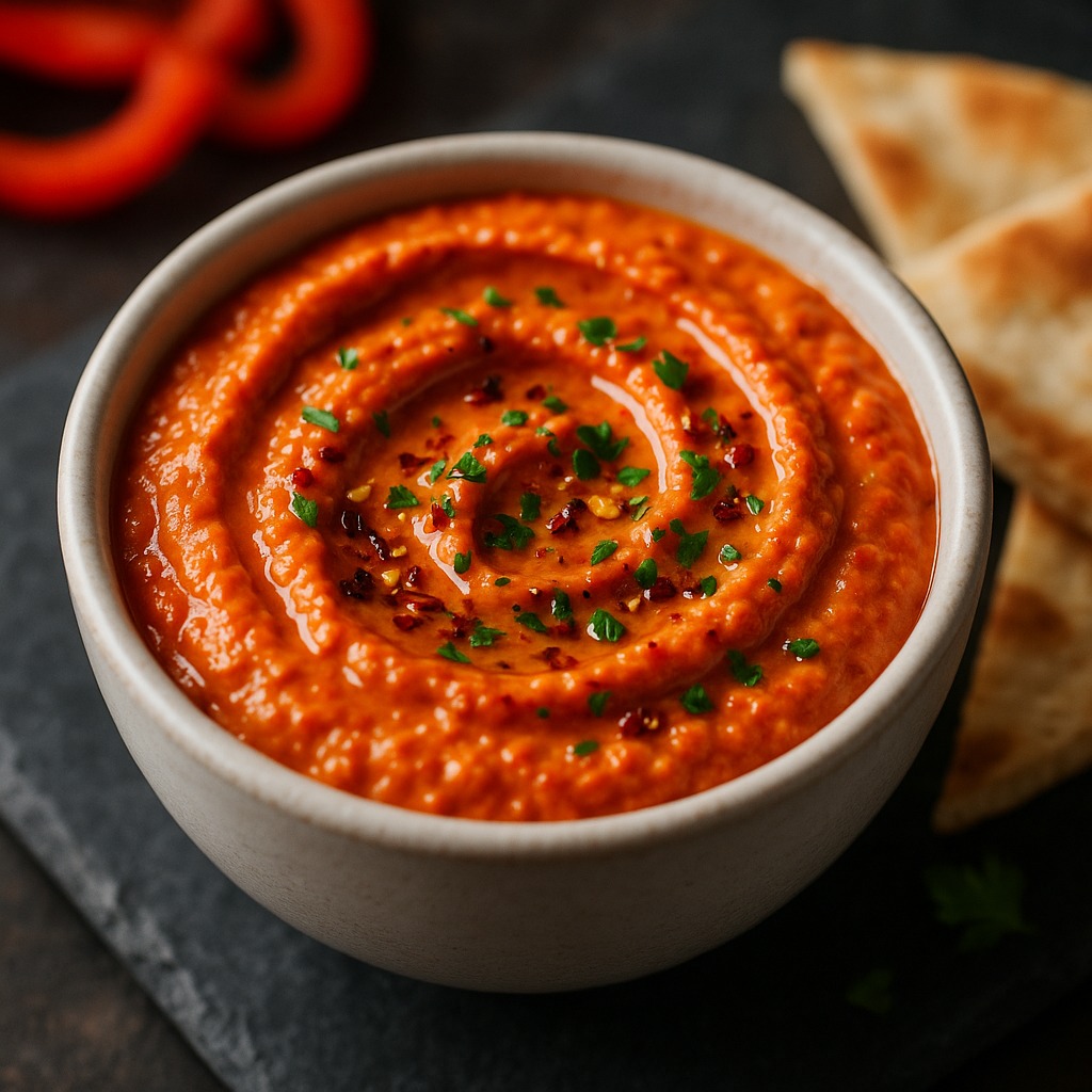 Special Spicy Red Bell Pepper Dip